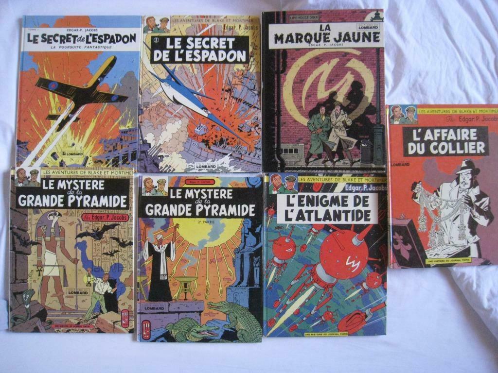 BLAKE MORTIMER JACOBS GEEN HERGE LOT BD, Boeken, Stripverhalen, Zo goed als nieuw, Meerdere stripboeken, Ophalen of Verzenden