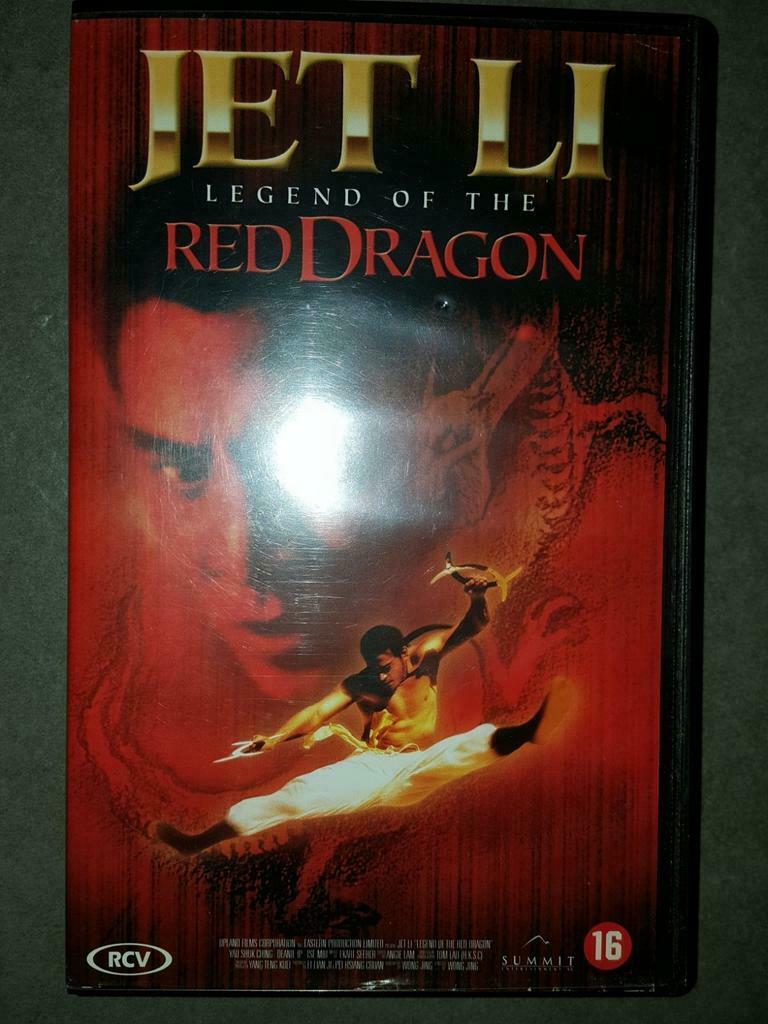 Jet Li Red Dragon VHS, Ophalen of Verzenden, Gebruikt