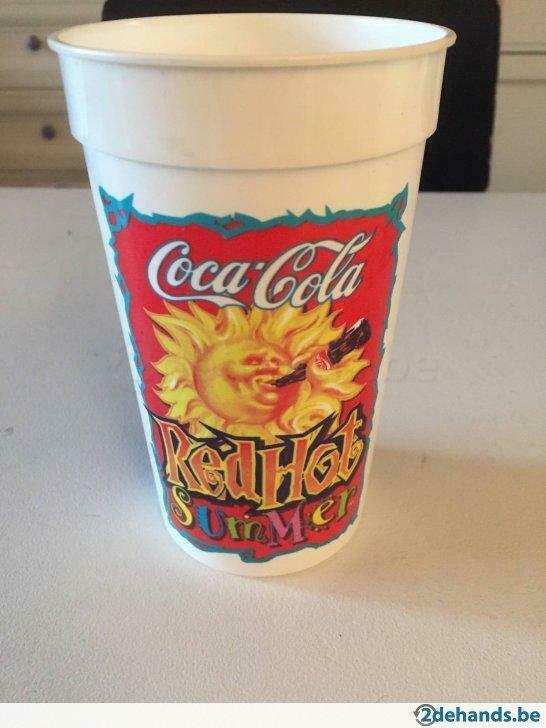 Coca cola plastieken beker 0,5 l 25 jaar Makro*, Ophalen of Verzenden, Gebruikt, Gebruiksvoorwerp