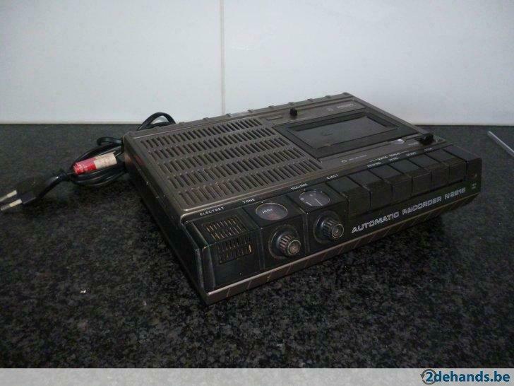 Lecteur de cassettes PHILIPS Automatic recorder N2215 audio, TV, Hi-fi & Vidéo, Enlèvement, Philips