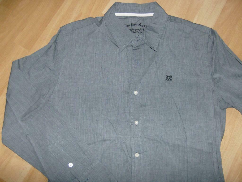 hemd grijs merk pepe jeans - maat xl, Ophalen of Verzenden, Pepe jeans, Grijs, Gedragen