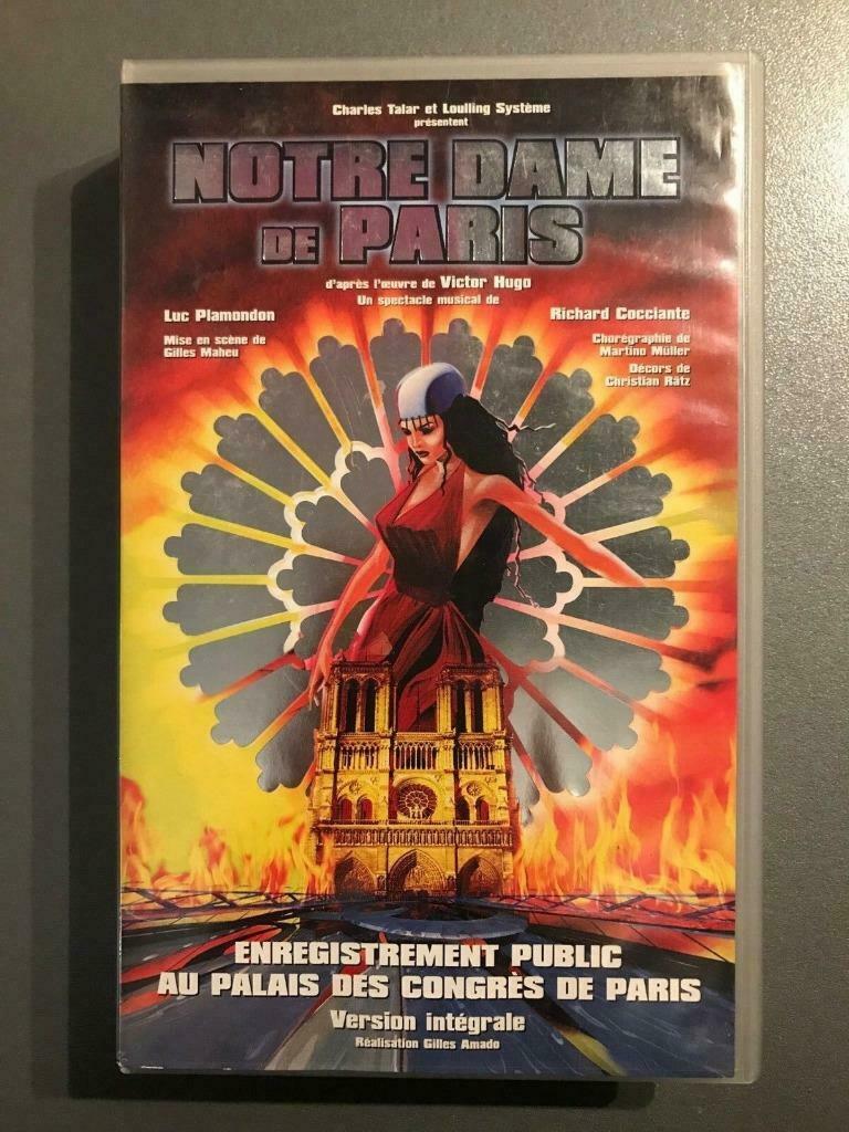 VHS Notre-Dame de Paris, CD & DVD, Tous les âges, Enlèvement ou Envoi, Utilisé, Musique et Concerts