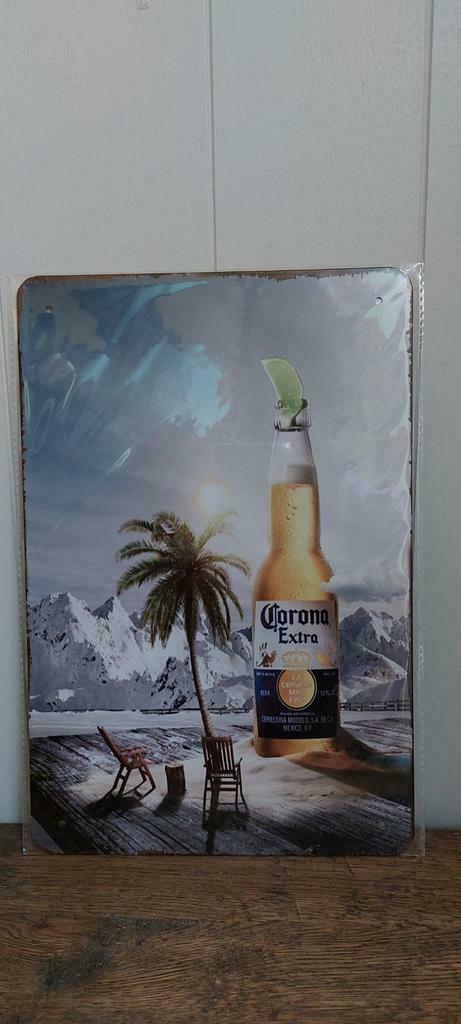 Plaque métallique Corona Extra, Enlèvement ou Envoi, Neuf