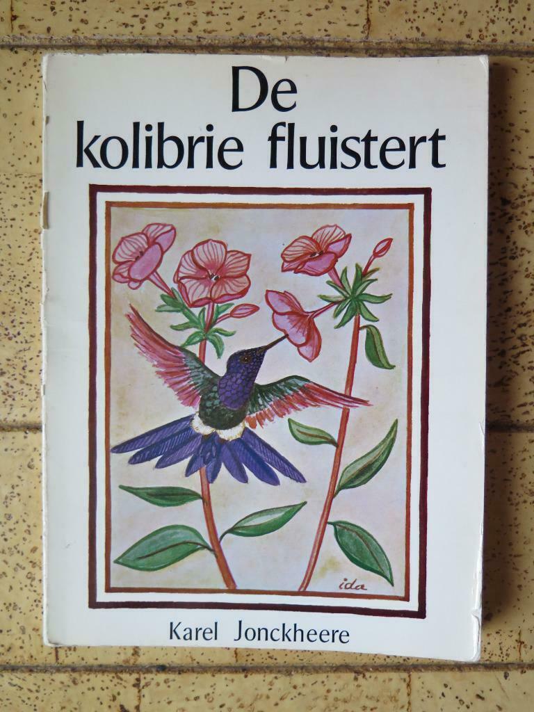 Boek : De kolibrie fluistert - Karel Jonckheere, Enlèvement ou Envoi, Utilisé