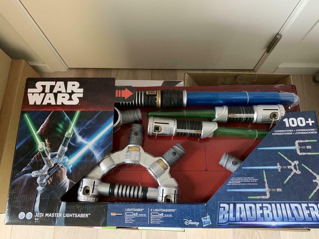 Star Wars Jedi Master lightsaber/ Nieuw, Ophalen of Verzenden, Nieuw