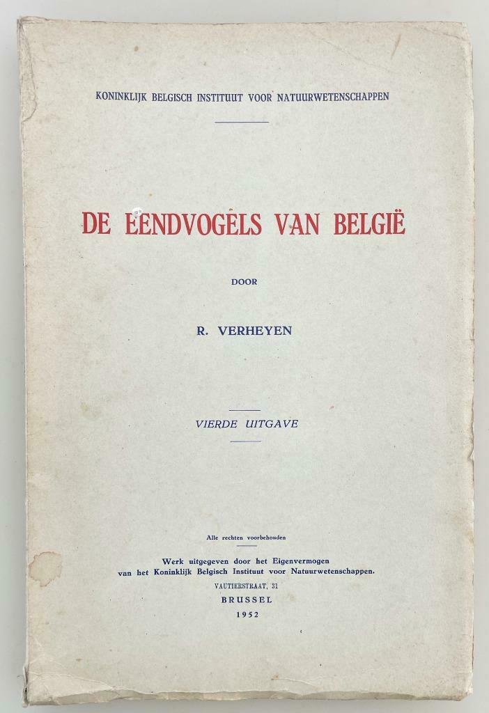 De eendvogels van België, Boeken, Ophalen of Verzenden