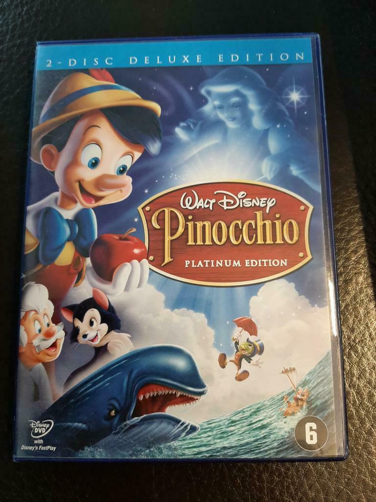 Pinocchio - platinum edition - 2 dvd's, À partir de 6 ans, Enlèvement ou Envoi