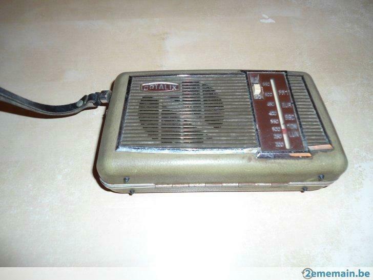 Ancien Récepteur a Transistor OPTALIX Type Saint-James auto