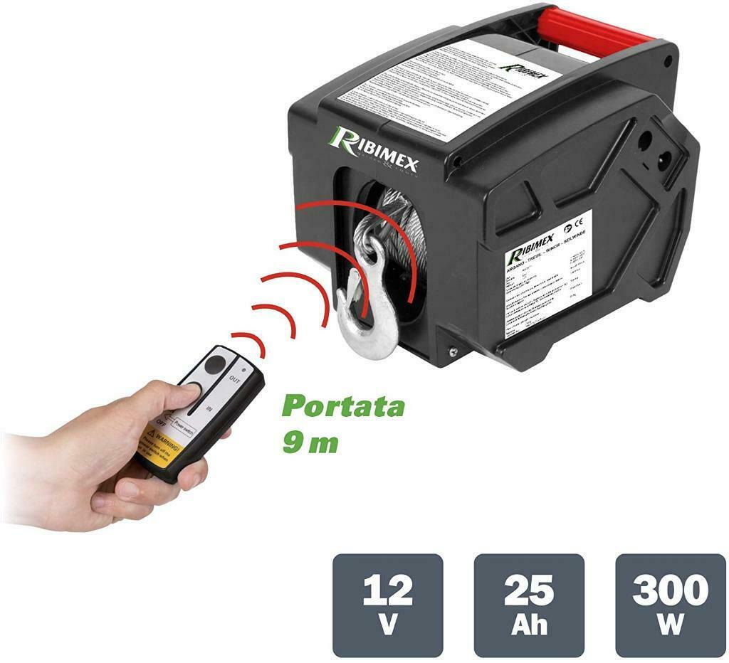 Alleen Deze Week Elektrische Lier 5000kg Incl Remote Control, Doe-het-zelf en Bouw, Lieren en Takels, Ophalen of Verzenden, Nieuw