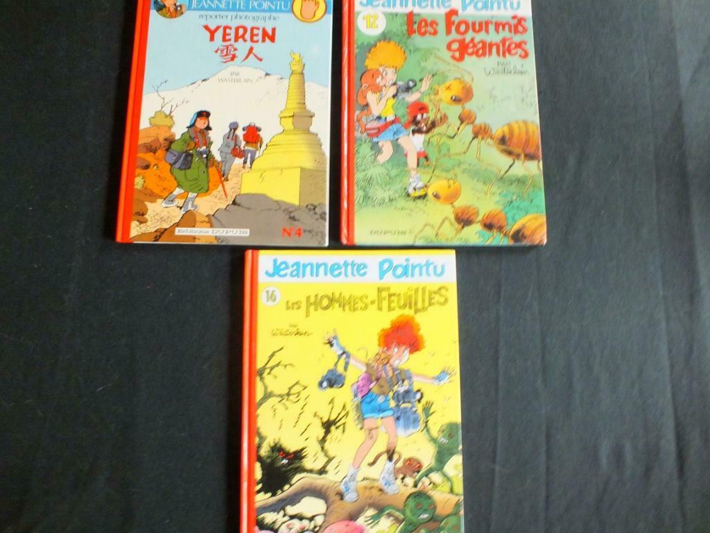 JEANNETTE POINTU (17 ALBUMS / 15 E.O).  EDITIONS DUPUIS, Livres, BD, Série complète ou Série, Enlèvement ou Envoi, Comme neuf