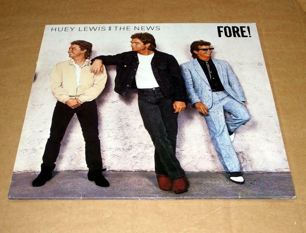 LP - Huey Lewis And The News - Fore ! (NIEUW), Ophalen of Verzenden