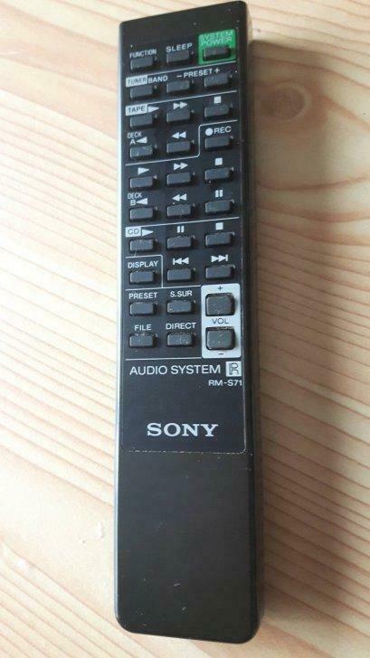 Télécommande SONY RM-S71, TV, Hi-fi & Vidéo, Télécommandes, Enlèvement ou Envoi, Utilisé, Originale, Récepteur ou Amplificateur