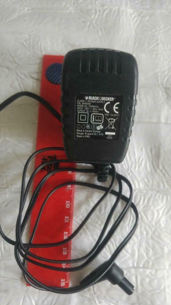 Chargeur adaptateur Black Decker 9v 0.1a VDO90010J, Enlèvement ou Envoi