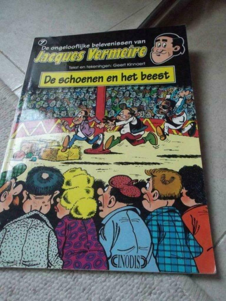 strip "de ongelooflijke gebeurtenissen van Jacques Vermeire", Eén stripboek, Ophalen of Verzenden, Zo goed als nieuw