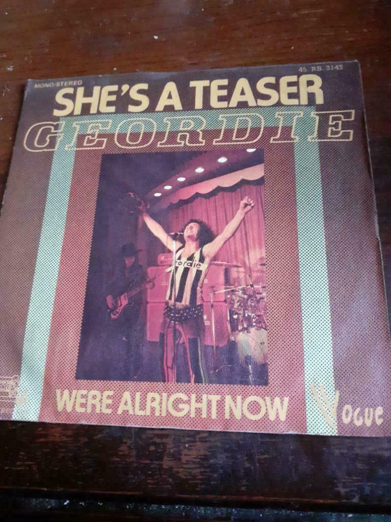 45T Geordie : She's a teaser, Enlèvement ou Envoi