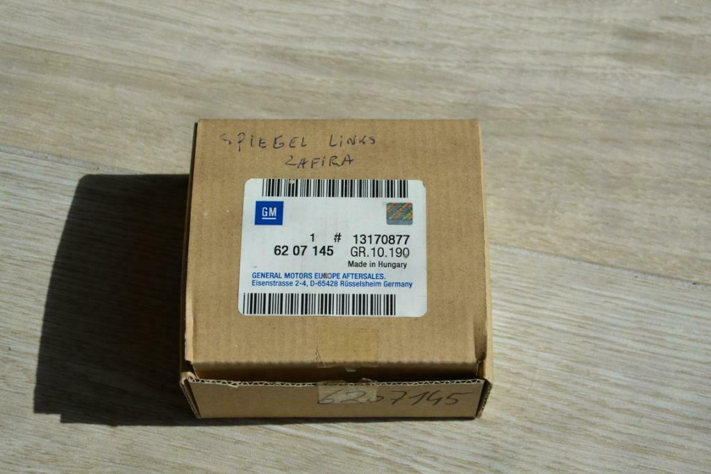 Opel Zafira B spiegelmotor nieuw GM 13170877, Ophalen of Verzenden, Nieuw, Opel