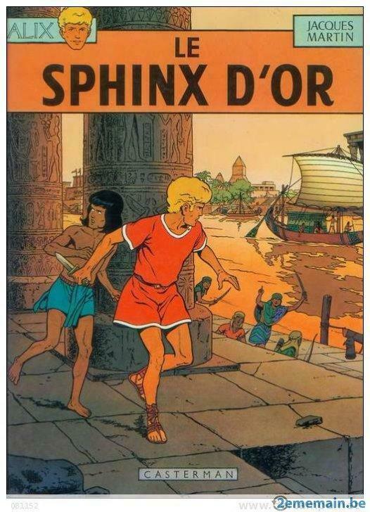 Album Alix Le phinx d'or - Jacques Martin, Gelezen