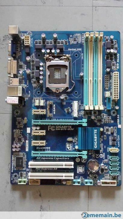 Carte mère Gigabyte GA-B75-D3V (HS), Informatique & Logiciels, Envoi, Utilisé