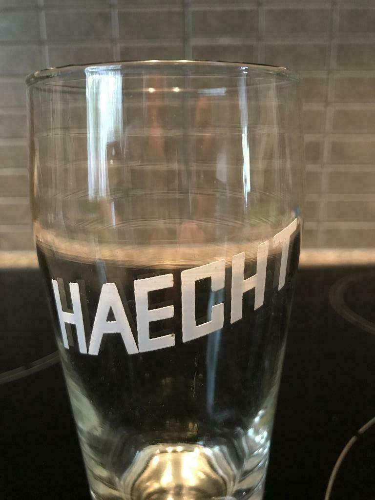 Haecht bierglas, Verzamelen, Ophalen of Verzenden, Zo goed als nieuw, Glas of Glazen, Overige merken