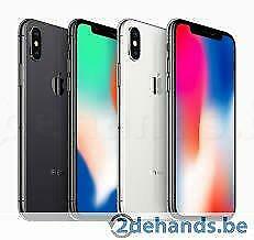 Iphone X 64GB Zwart + Gratis Glassprotectie, Telecommunicatie, Mobiele telefoons | Apple iPhone, Nieuw, iPhone X, Zwart, Ophalen of Verzenden