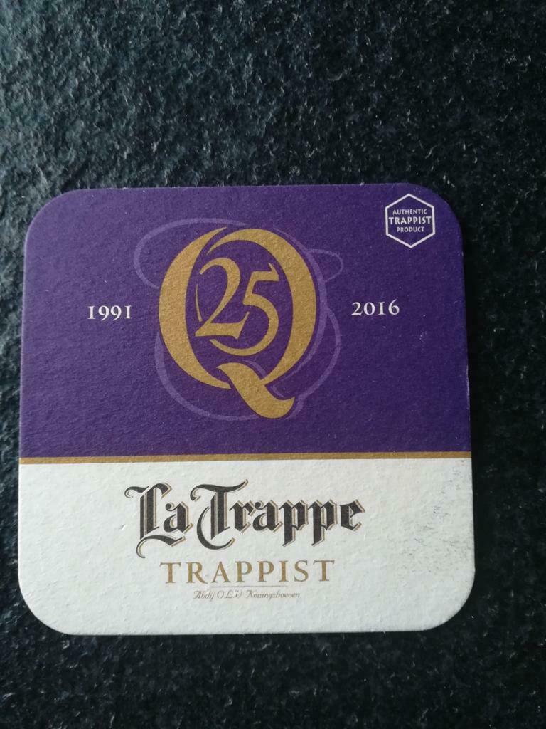 La Trappe bierviltje, Verzamelen, Ophalen of Verzenden, Zo goed als nieuw, La Trappe