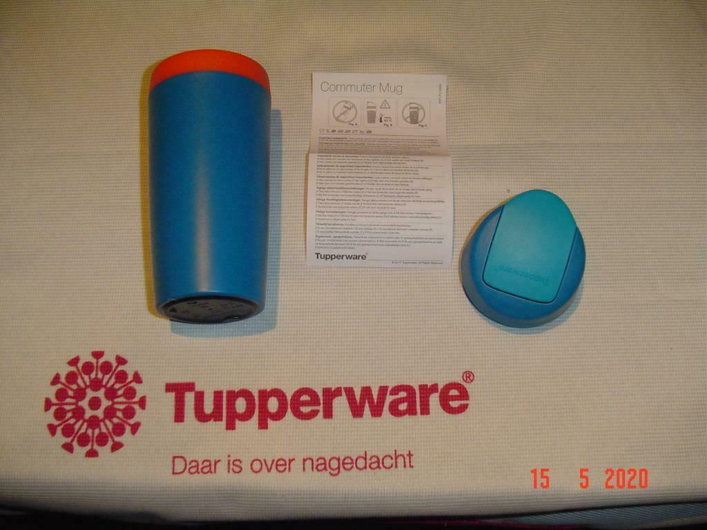 Tupperware koffie -on -the go  360 ml ; isolatie fles  NIEUW, Ophalen of Verzenden, Nieuw