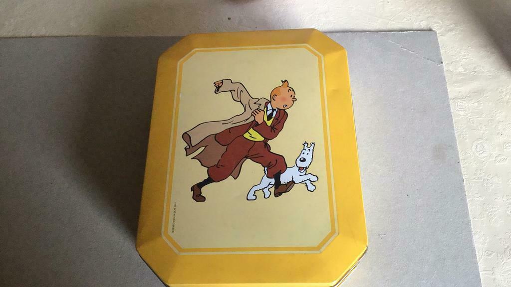 Boîte métal Tintin (B3), Collections, Enlèvement ou Envoi, Tintin, Comme neuf