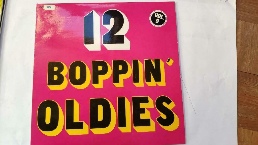 Set 12 Boppin' Oldies vol. 5 7 8 9 zeldzame popcorn elpee, Cd's en Dvd's, Vinyl | Overige Vinyl, Ophalen of Verzenden, 12 inch