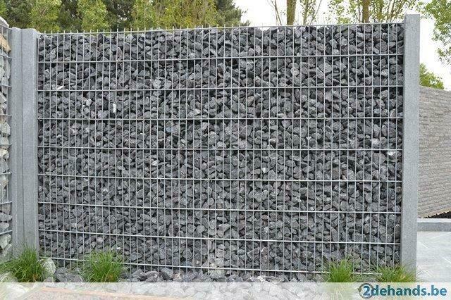 Steenschermen , Schanskorven , Steenhagen , Steenmuren, Tuin en Terras, Schuttingen, Nieuw, Ophalen