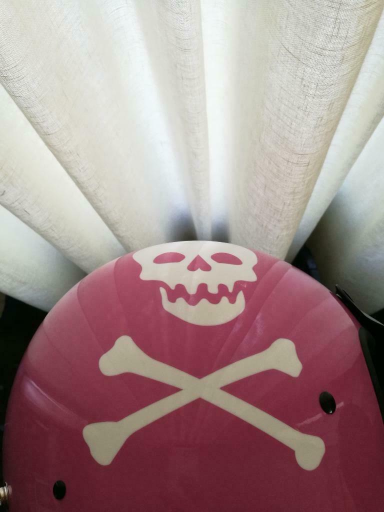 helm vespa unusual riders medium roze, Motos, Autres marques, M, Enlèvement ou Envoi, Autres types