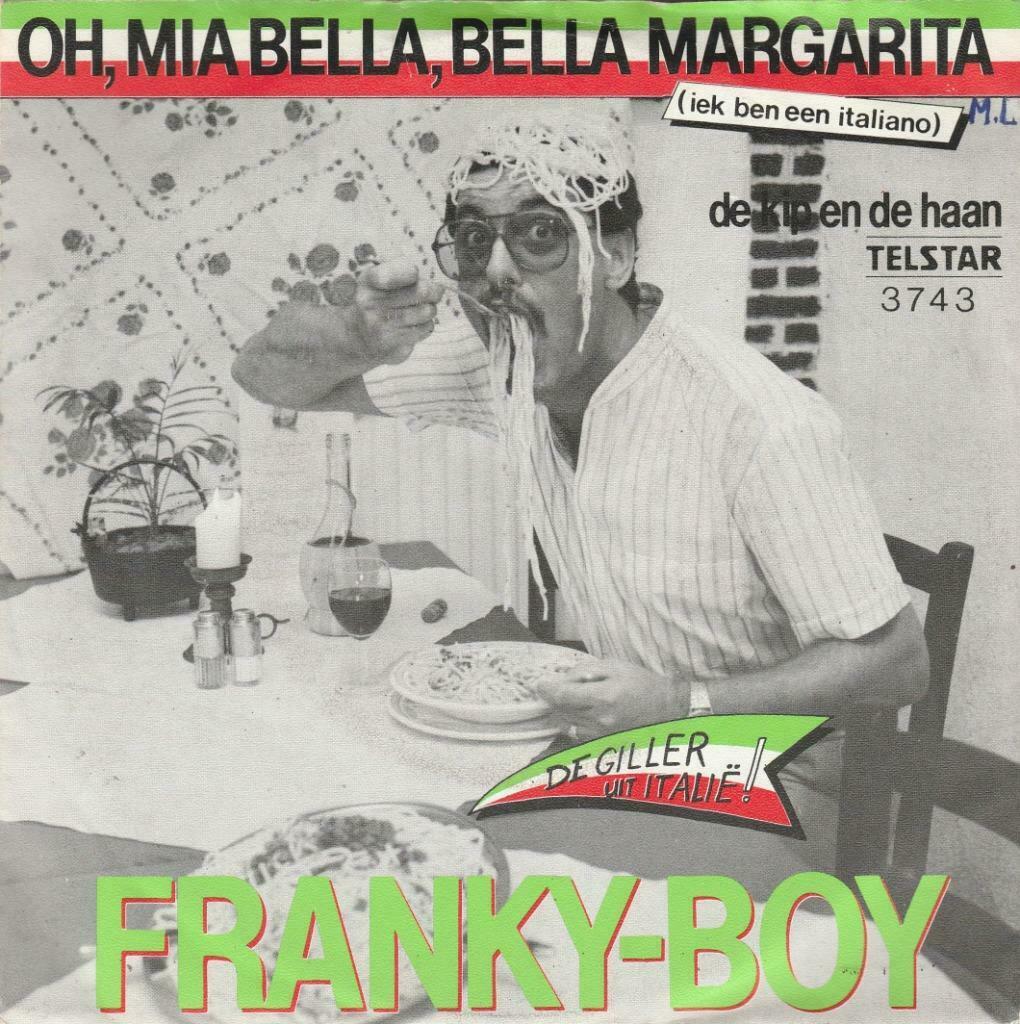 45T: Franky-Boy: Oh mia bella bella Margarrita : Telstar, Ophalen of Verzenden, Overige formaten