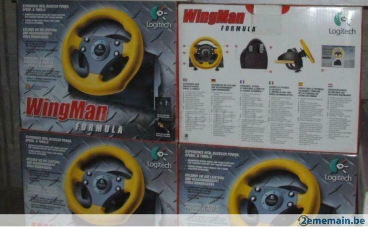 volant + pedale logitech pour PC, Computers en Software, Ophalen of Verzenden, Gebruikt, Logitech