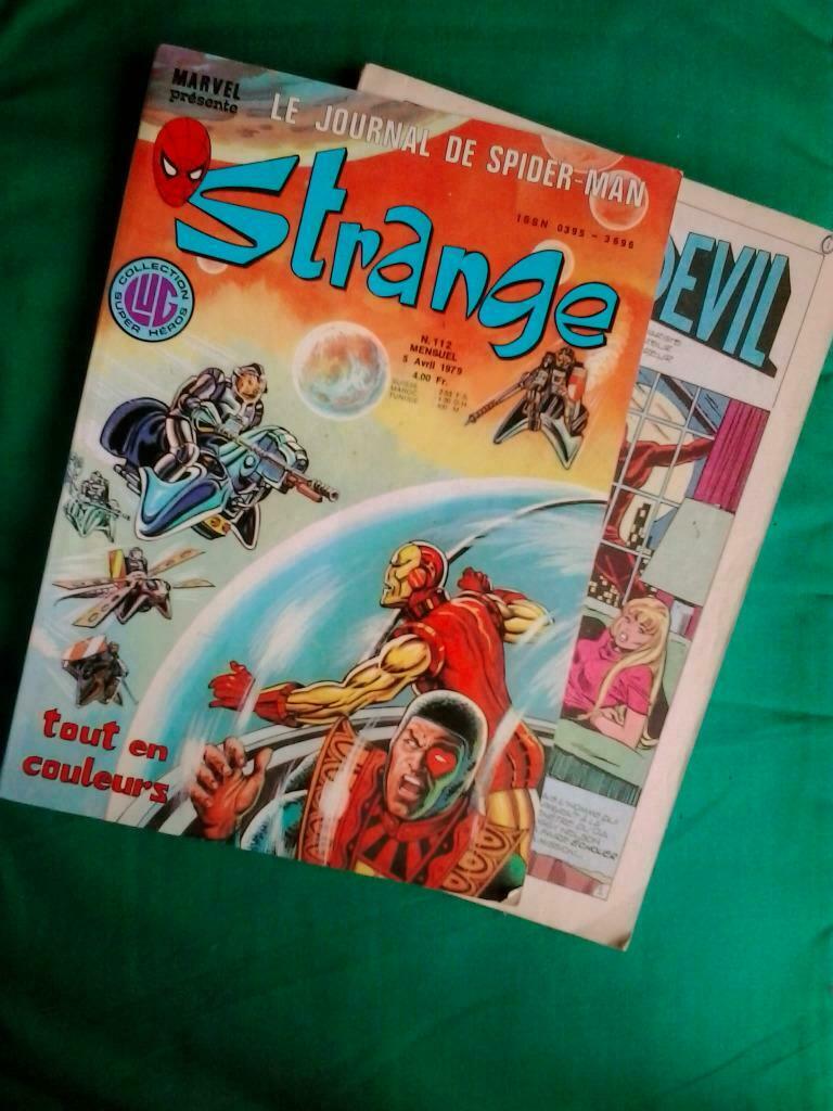 Strange, le journal de Spiderman - n°112 / Avril 1979, Livres, Une BD, Enlèvement ou Envoi, Utilisé