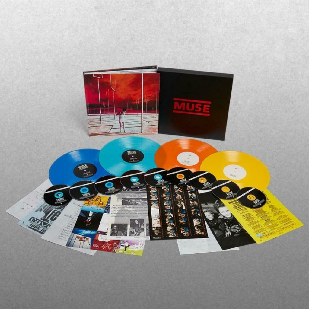 4LP+9Cd Box Muse Origin Of Muse COLOURED Vinyl NIEUW, Enlèvement ou Envoi, Neuf, dans son emballage, 12 pouces