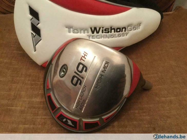 Golf driver head Wishon Golf + headcover, Enlèvement ou Envoi, Utilisé, Club