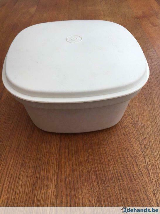 Tupperware. Serveerwonder. Pot met vergiet en deksel 20€, Gebruikt