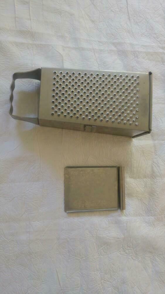 Rape legumes inox épaisse lourde, Enlèvement ou Envoi, Comme neuf