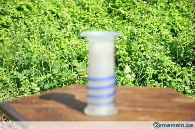 vase opaque cerclage bleu, Enlèvement ou Envoi, Utilisé