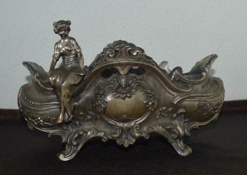 Jardiniere Art Nouveau, 28 cm x 16 cm, Antiek en Kunst, Curiosa en Brocante, Ophalen of Verzenden