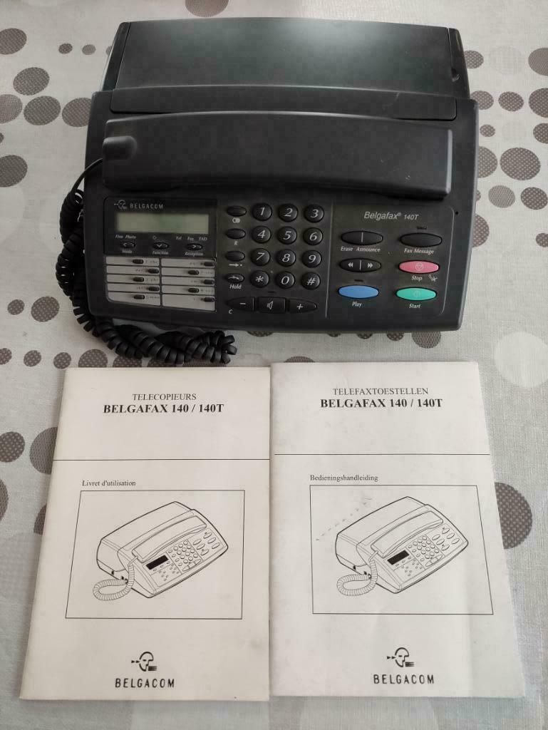 Belgafax, Ophalen, Gebruikt