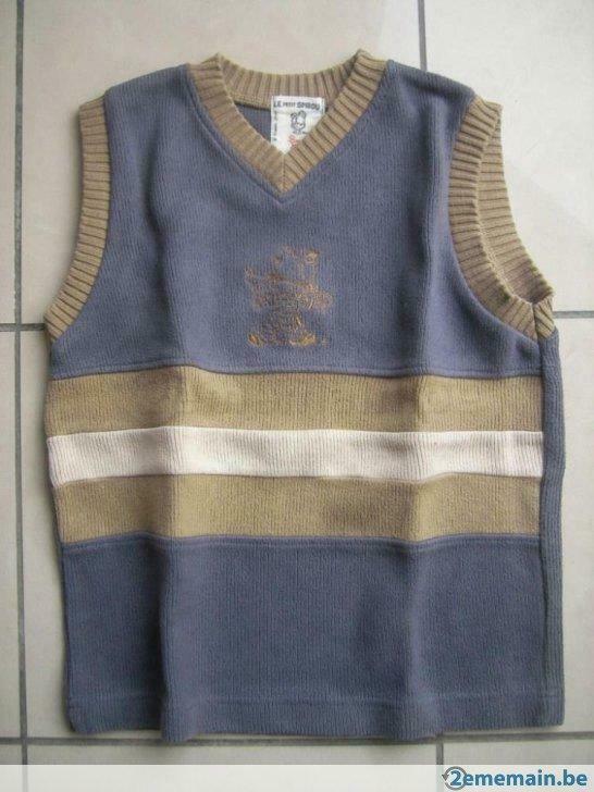 pull sans manches le petit spirou 6 ans, en excellent etat, Kinderen en Baby's, Gebruikt, Jongen, Trui of Vest