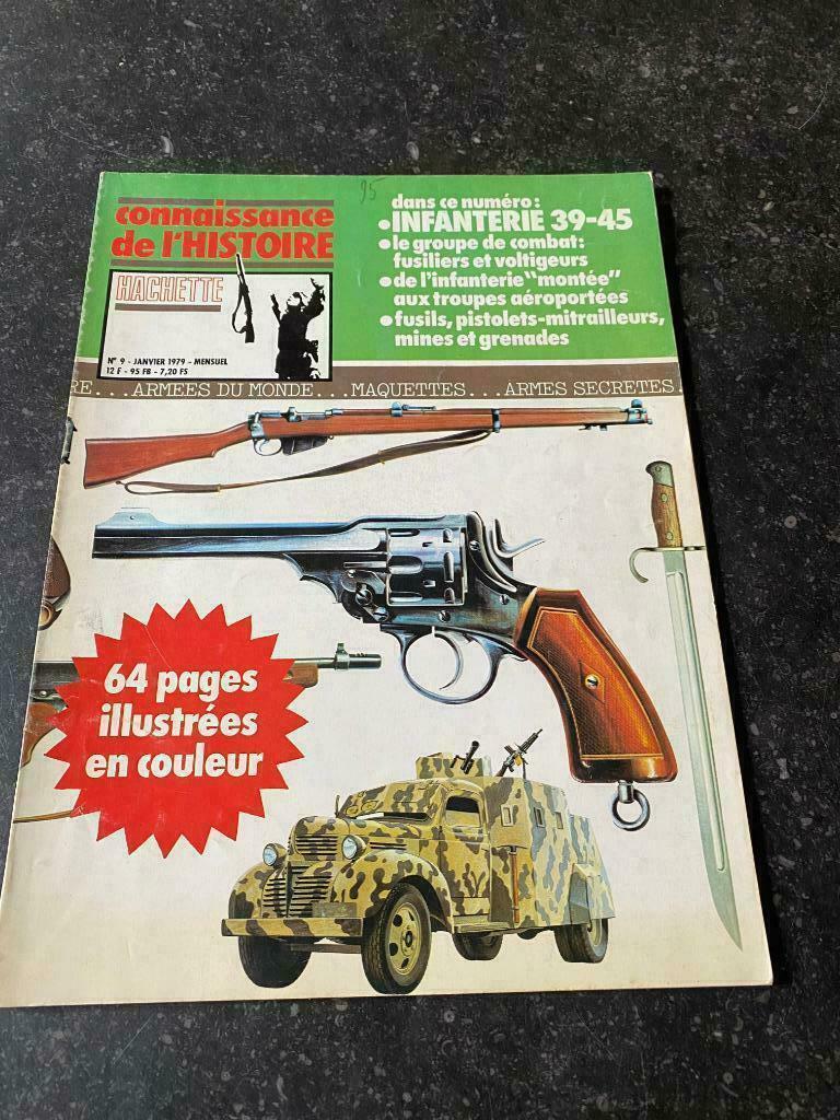 CONNAISSANCE DE L'HISTOIRE HACHETTE N 9  - INFANTERIE 39 -4, Ophalen of Verzenden, Tweede Wereldoorlog, Gelezen, Landmacht