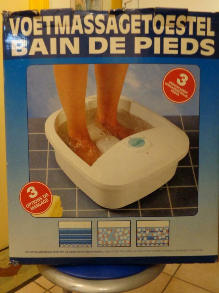 Voetmassagebad, Ophalen, Zo goed als nieuw, Overige typen
