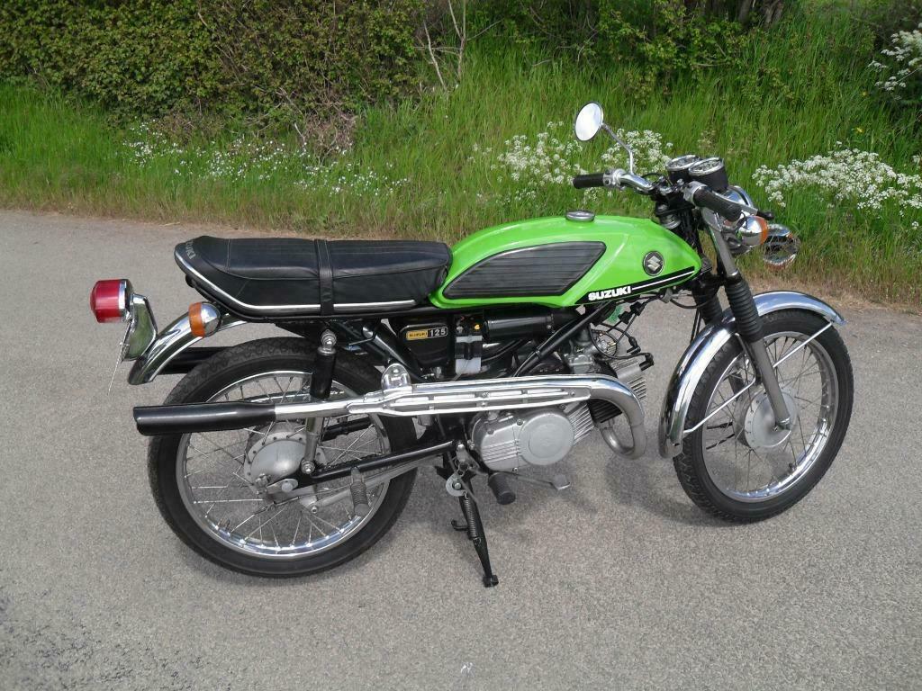 SUZUKI  T125   STINGER   FLYING  LEOPARD   RARE    OLTIMER, Motos, 2 cylindres, Particulier, 125 cm³, Jusqu'à 11 kW