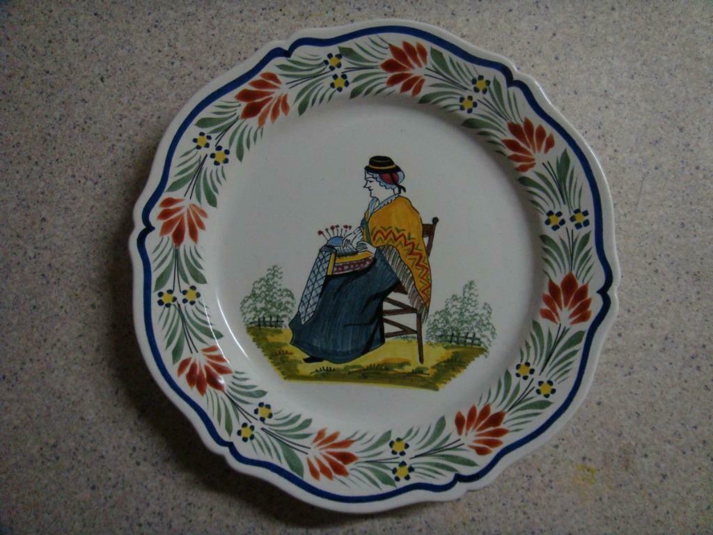 Assiette ancienne, Antiquités & Art, Enlèvement ou Envoi