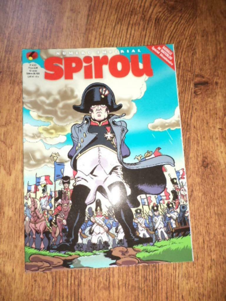Spirou Hebdo Numéro Spécial N°4027 Bataille de Waterloo, Une BD, Enlèvement ou Envoi, Utilisé