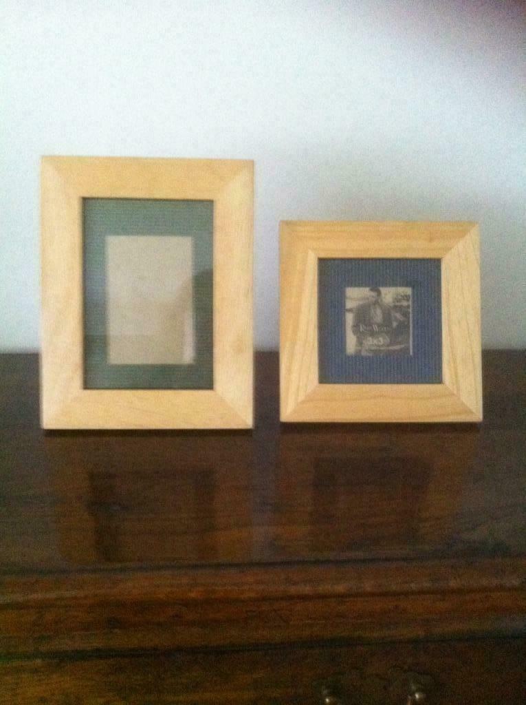 2 Fotokaders/Prijs de twee samen 10 Euro, Huis en Inrichting, Woonaccessoires | Lijsten, Zo goed als nieuw, Hout, Ophalen