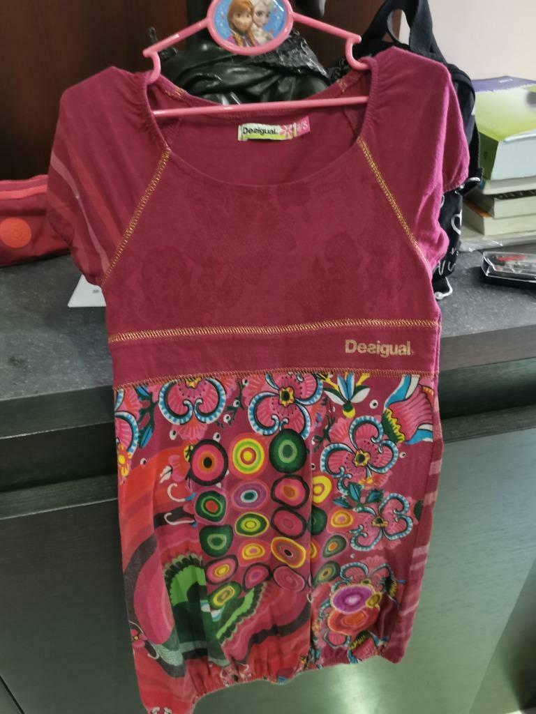 Très belle Robe marque desigual  Taille 7-8 ans, Enfants & Bébés, Enlèvement ou Envoi, Comme neuf, Fille, Desigual
