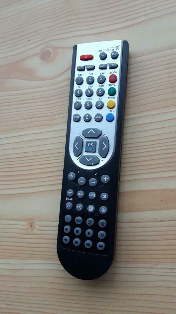 AFSTANDSBEDIENING AKAI VOOR LCD TV MET DVD, TV, Hi-fi & Vidéo, Enlèvement ou Envoi, Neuf, Originale, TV