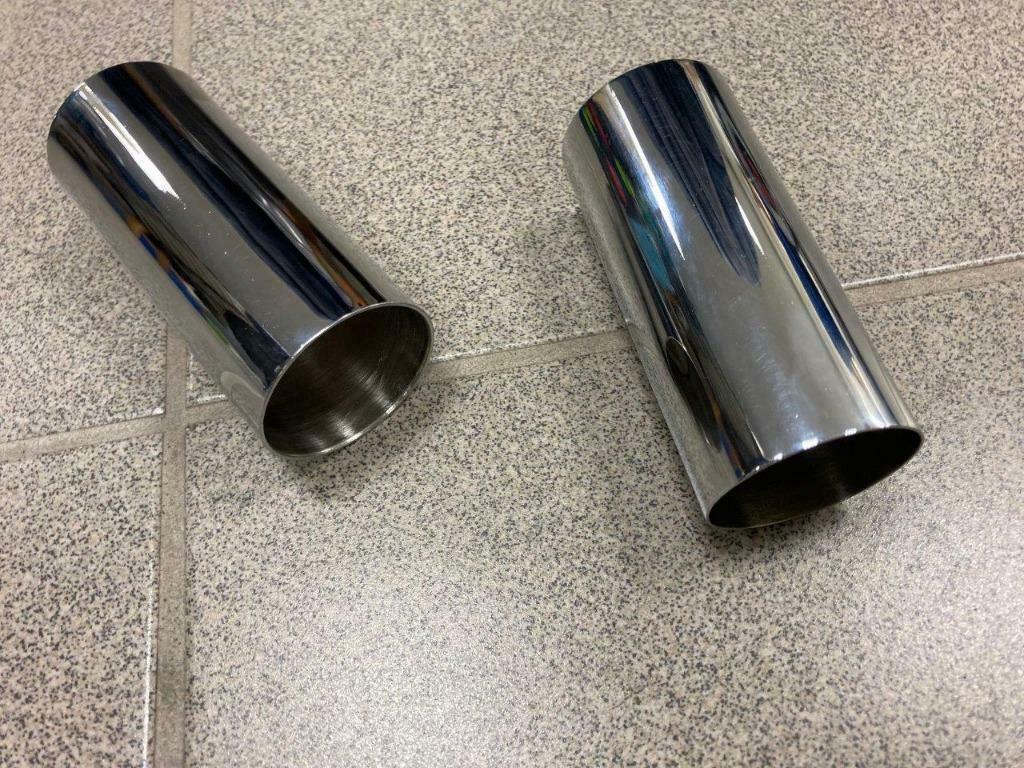 Caches chromés fourche HONDA C320, C321, SS50M, SS50, CD50, Motoren, Onderdelen | Honda, Nieuw, Ophalen of Verzenden